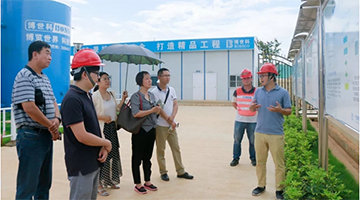 中国铝业集团广西分公司考察组莅临幸运传世考察