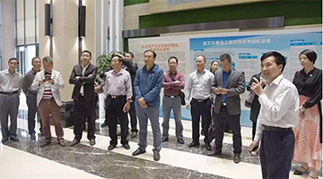 南宁市西乡塘区工商业联合会机关党委考察组莅临幸运传世考察党建工作