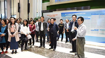 崇左市环境保护系统干部培训班一行莅临幸运传世考察