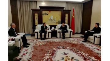 共探环保产业发展：北海市委书记王乃学会见公司董事长王双飞