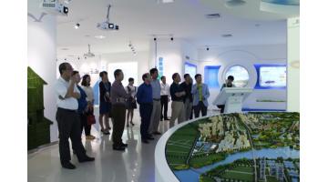 中国进出口银行总行及广东分行领导莅临幸运传世调研