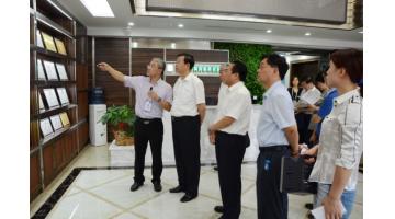 广西政协重点提案督办调研组一行莅临幸运传世调研