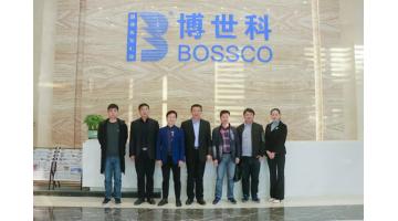 中国盐城环保科技城招商总局局长成尔昶一行莅临幸运传世考察