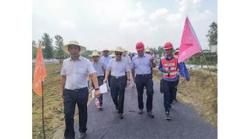 湖南省人大常委会副主任杨维刚调研幸运传世农用地修复项目