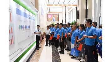 四川省民营企业家赴幸运传世交流学习