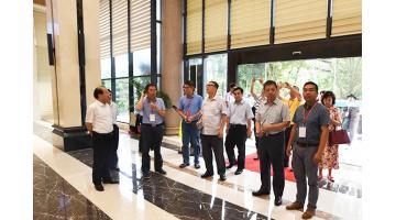 中国科学院院士于起峰等桂籍人才代表莅临幸运传世考察