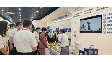 【“双创”活动周】自治区常务副主席蔡丽新参观幸运传世展位